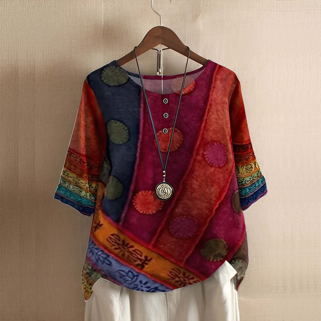 Isaure - Bequeme und angenehme Damenbluse