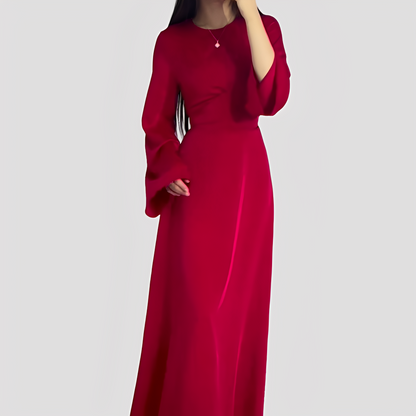 Rebecca - Lässiges langes Kleid für Damen
