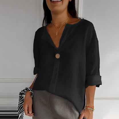 Stephanie - Lässige und weite Bluse für Damen