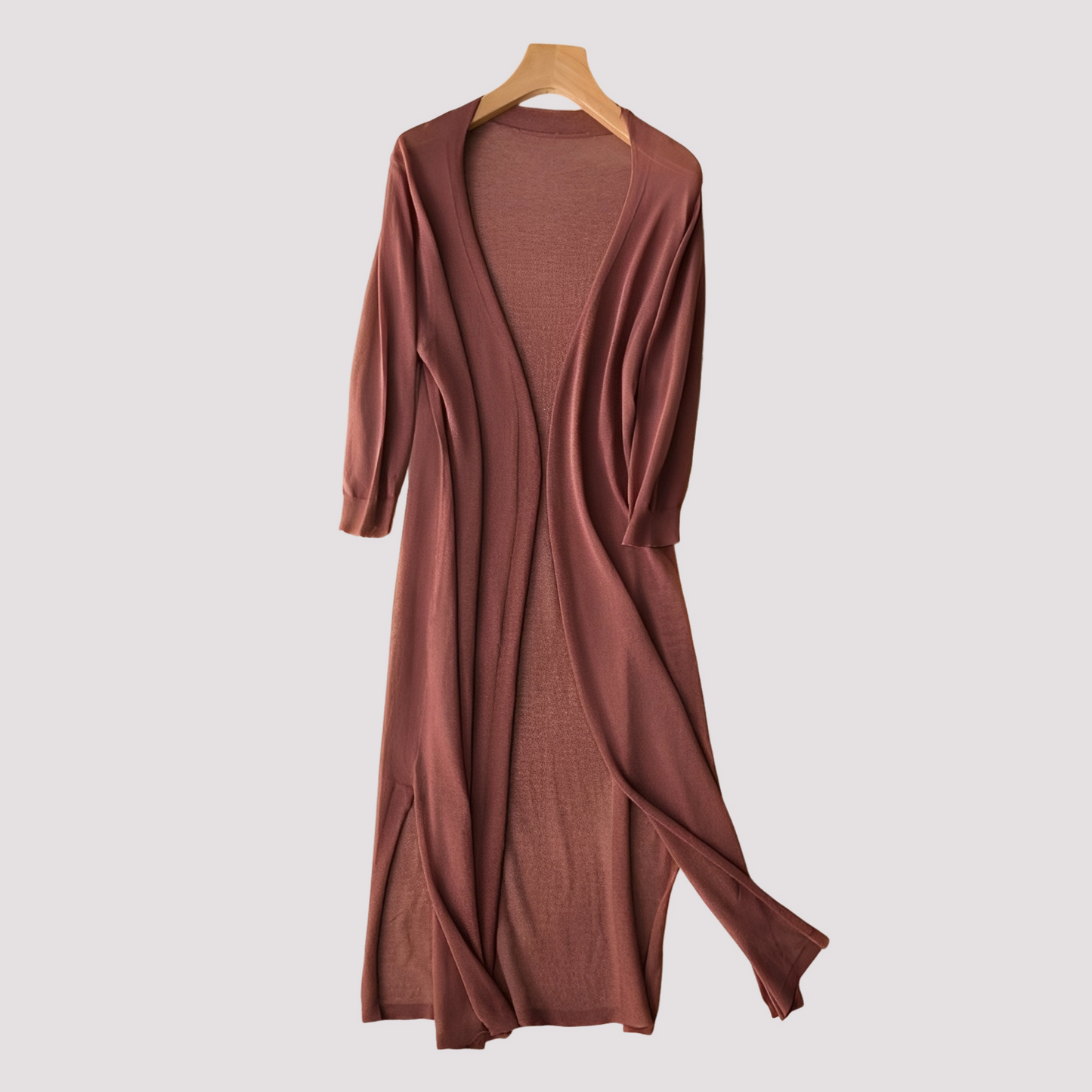 Fannie - Langer lässiger Cardigan für Damen