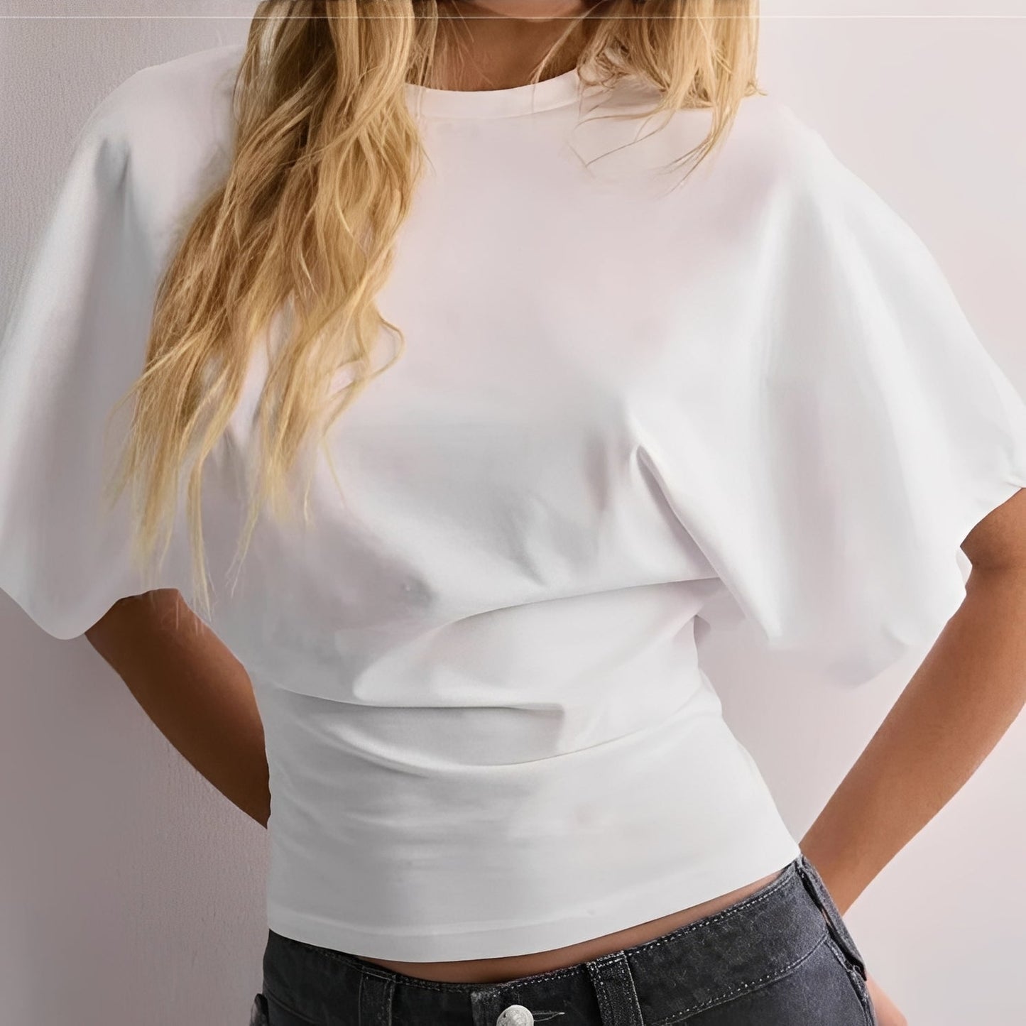 Mabel - Elegante Bluse mit weiten Ärmeln für Frauen