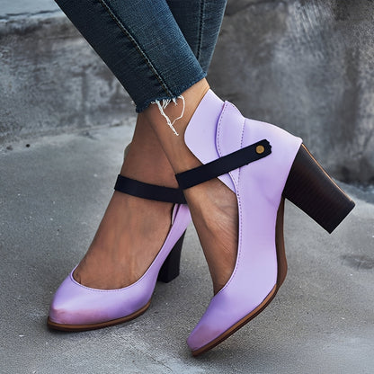 Irene - Elegante Sandalen mit dickem Absatz für Damen