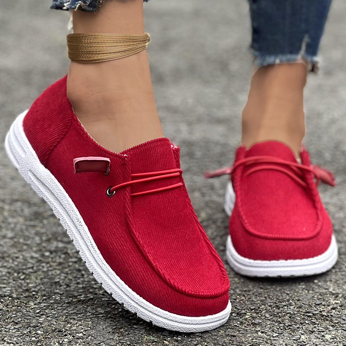 Ellie - Elegante flache Mokassins für Damen