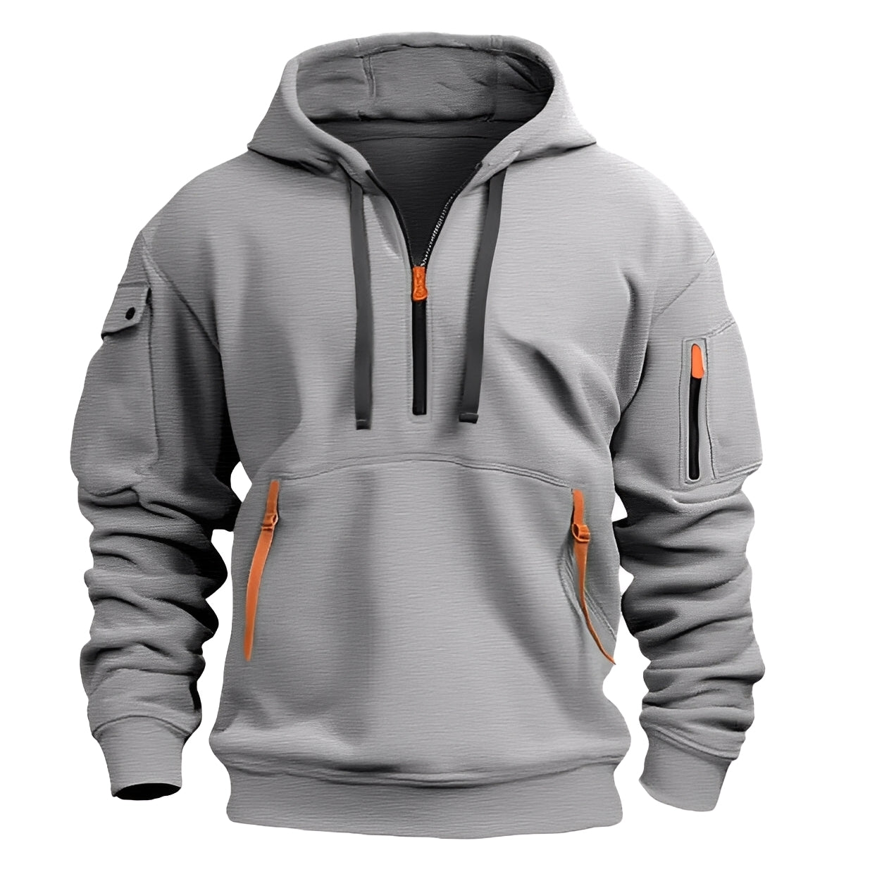 Burton - Moderner Hoodie mit halbem Reißverschluss