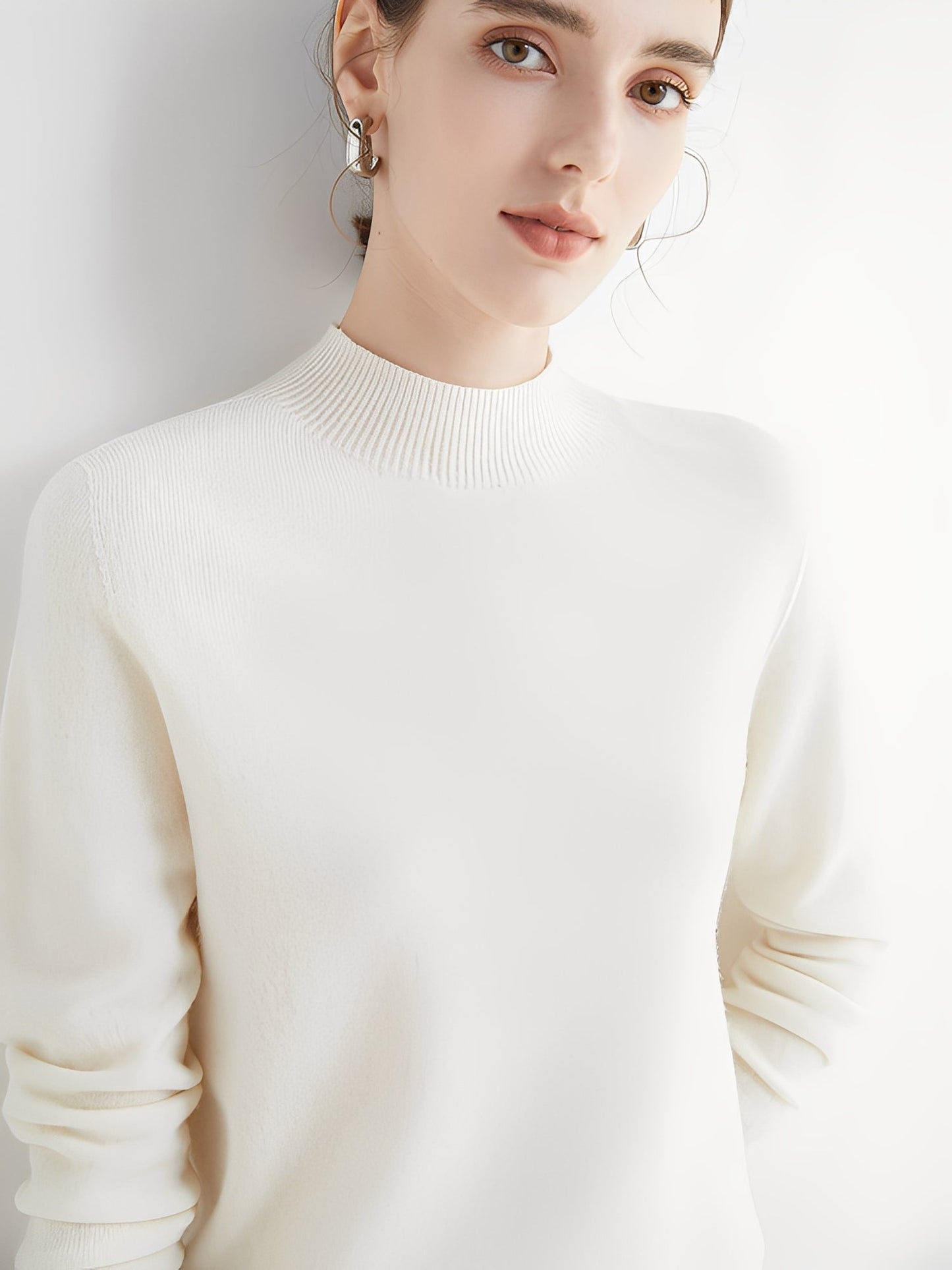Cindie - Warmer Kaschmir-Pullover für Damen