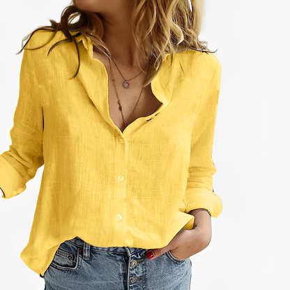 Yuna – Schicke Bluse im entspannten Schnitt