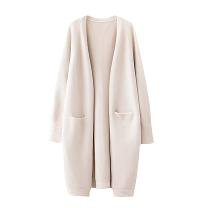 Claudie - Langer klassischer Cardigan für Damen
