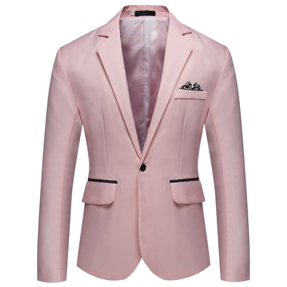 James - Eleganter, maßgeschneiderter Einreiher-Blazer für Herren