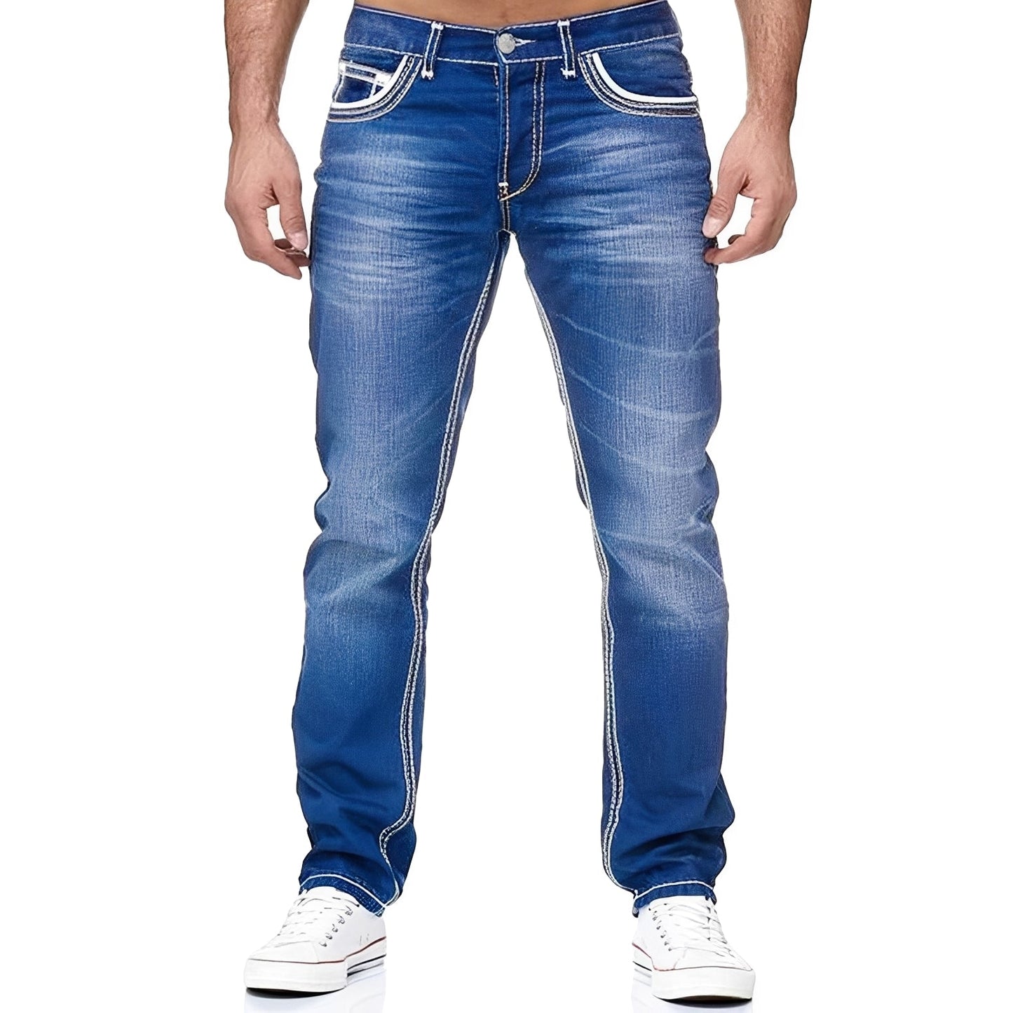 Andy - Elegante Herrenjeans mit Used-Look