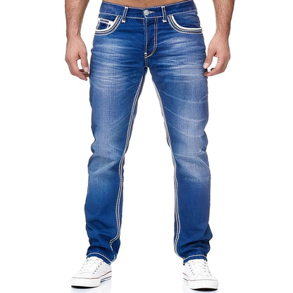 Andy - Elegante Herrenjeans mit Used-Look