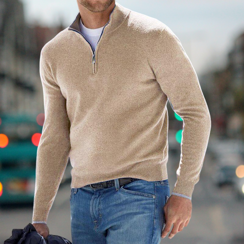 Carlo – Pullover mit Reißverschluss