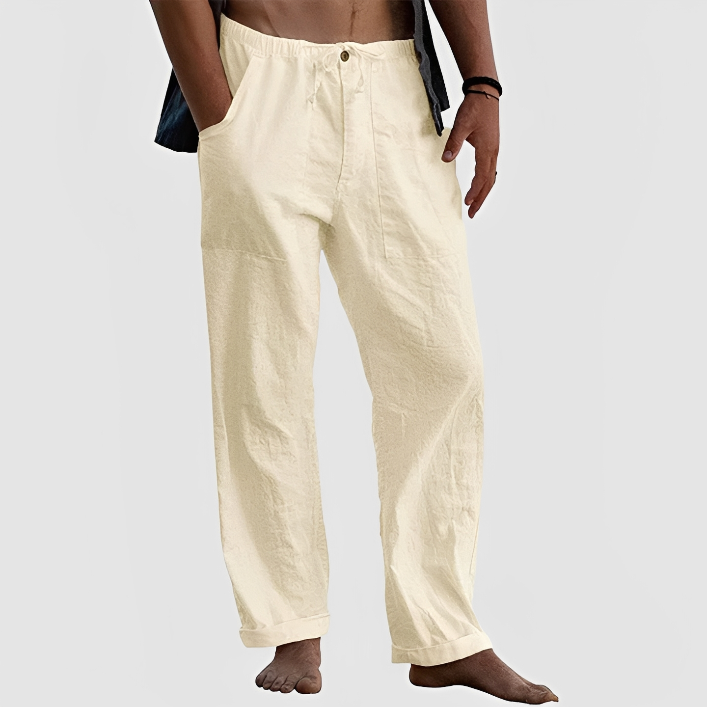 Jovan - Lässige Sommerhose mit Kordelzug für Herren