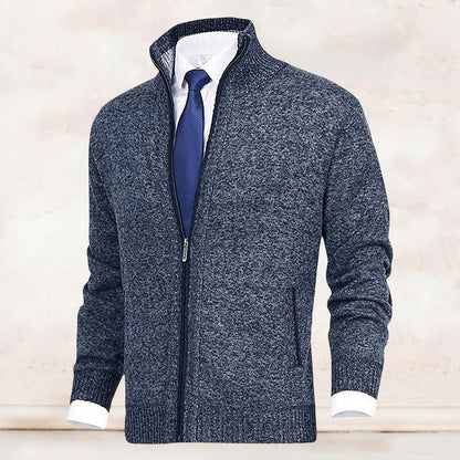 Saber – Cardigan mit Stehkragen