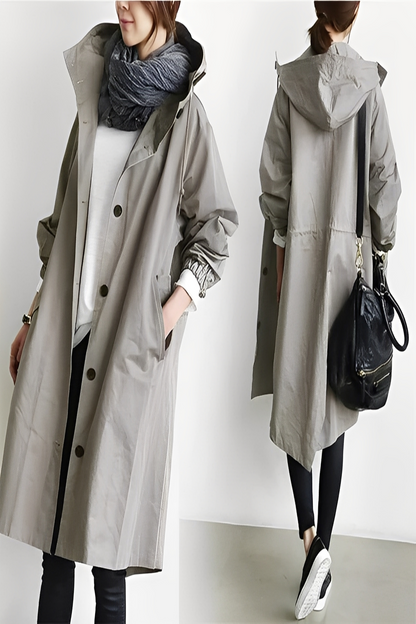 Evy - Dünner und eleganter Regenmantel für Frauen