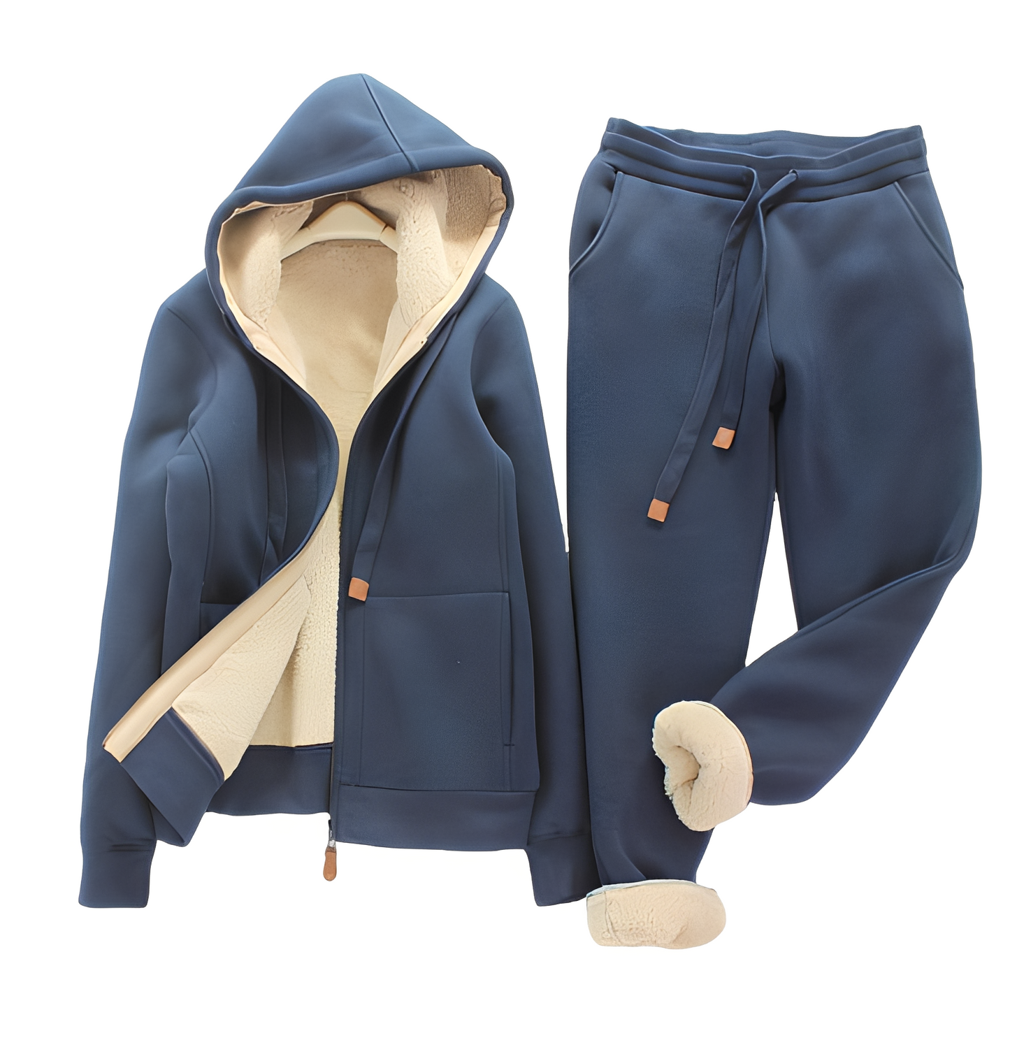 Monica - Komfortables Set aus Kapuzenpullover und Jogginghose für Damen