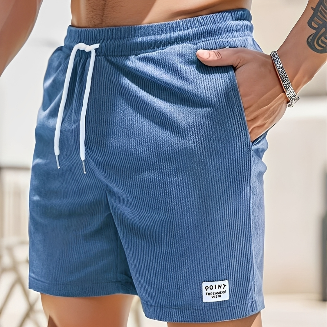 Devonto - Bequeme gestreifte Sommershorts für Männer