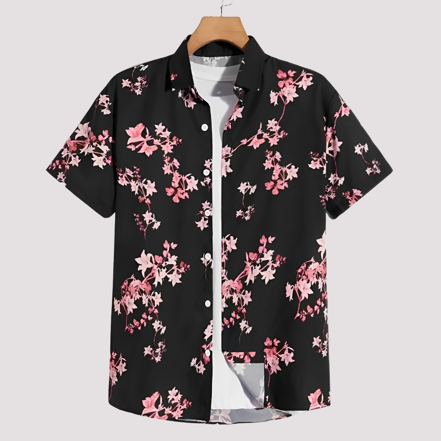 Arjun - Lässiges Hawaii-Muster-Hemd für Herren