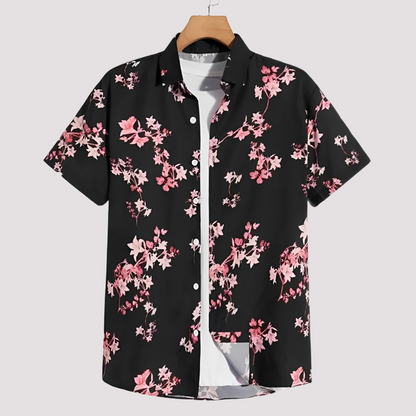 Arjun - Lässiges Hawaii-Muster-Hemd für Herren