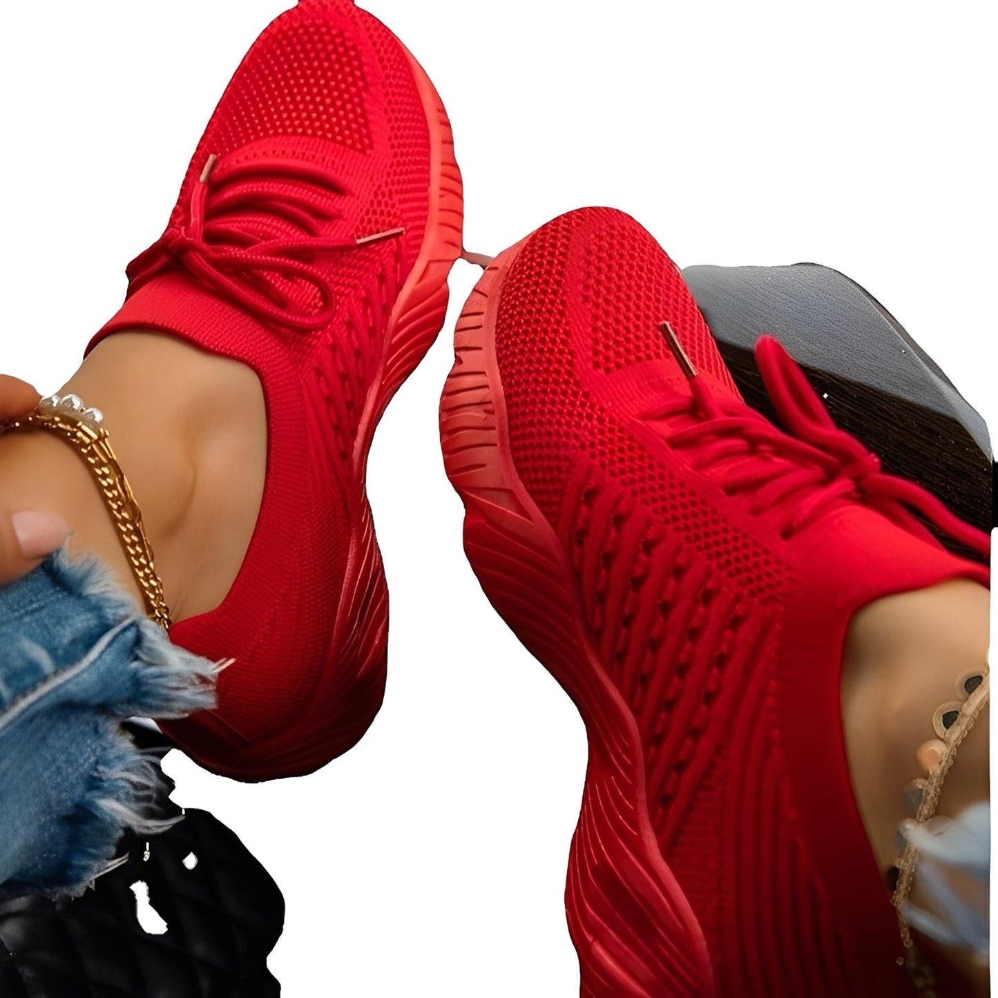 Axelle – Bequeme Strick-Sneaker für Damen