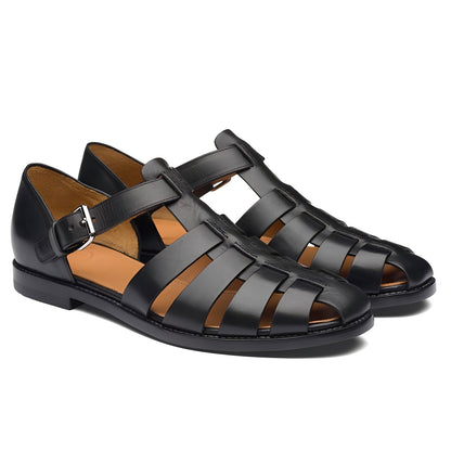Willard - Elegante Sandalen mit genähter Schnalle für Herren