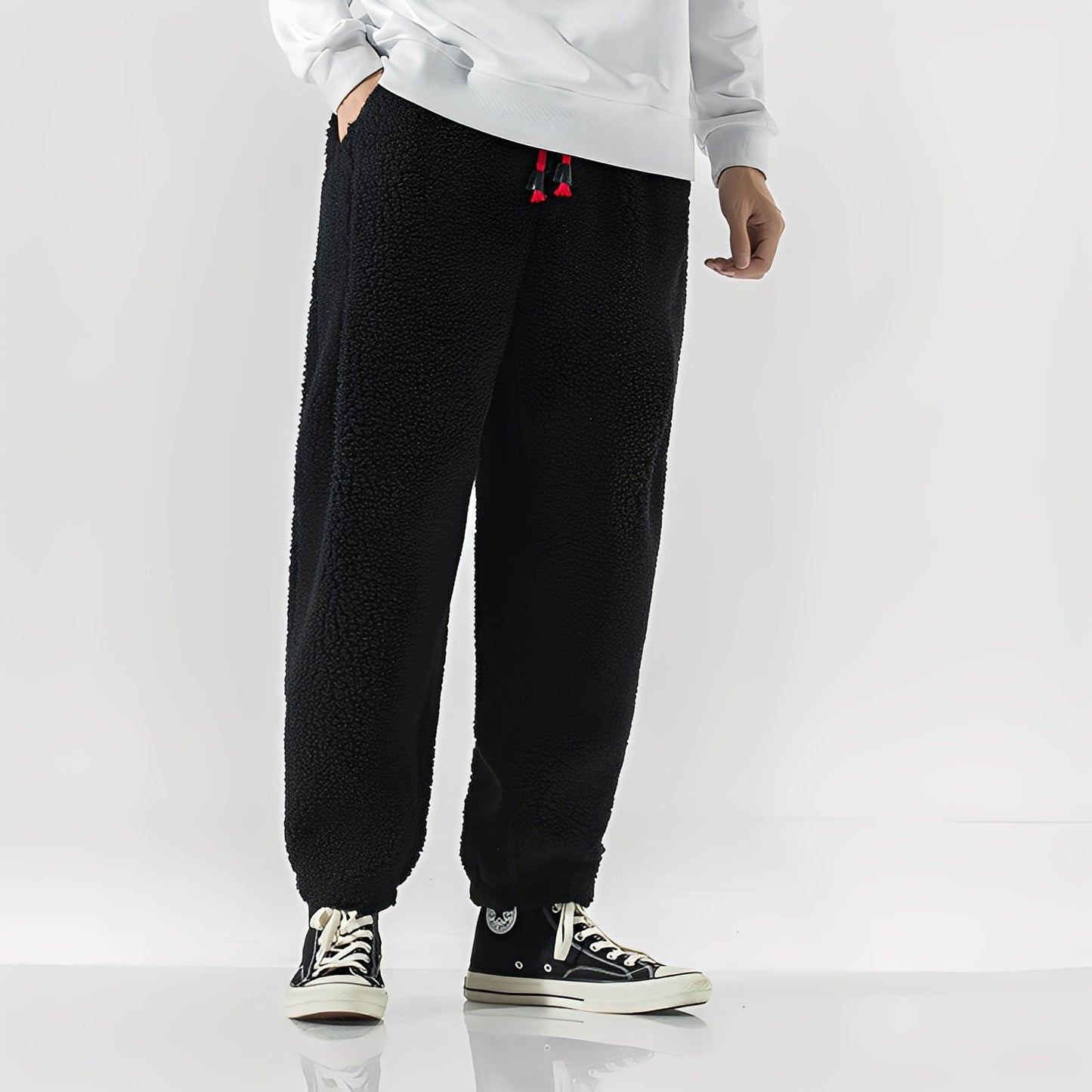 Sanford - Modische Teddy-Fleece-Hose für Herren