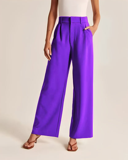 Ruth - Elegante Hose mit weitem Bein für Damen