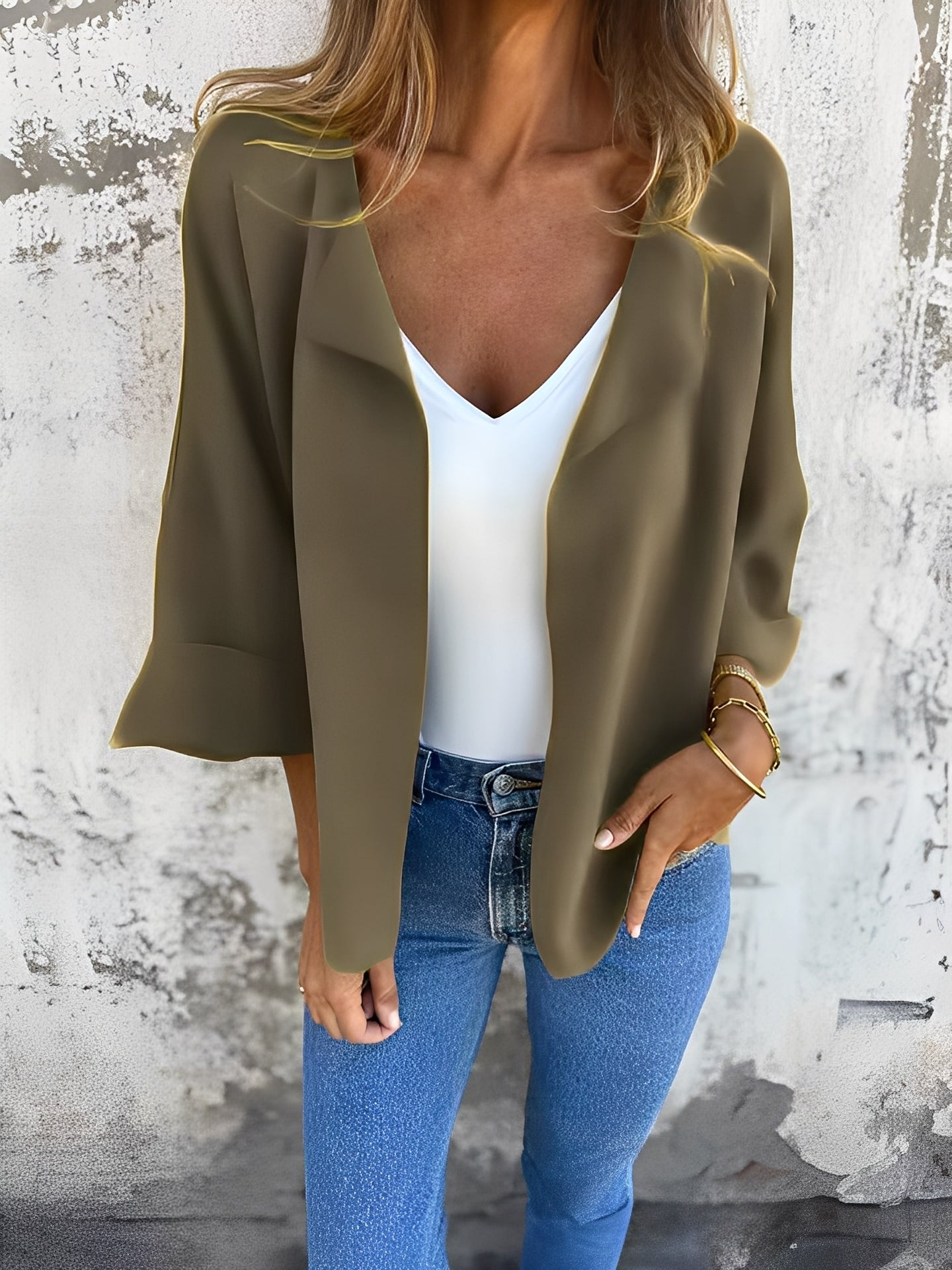 Angelle - Schicker und bequemer Damenblazer aus Wildleder