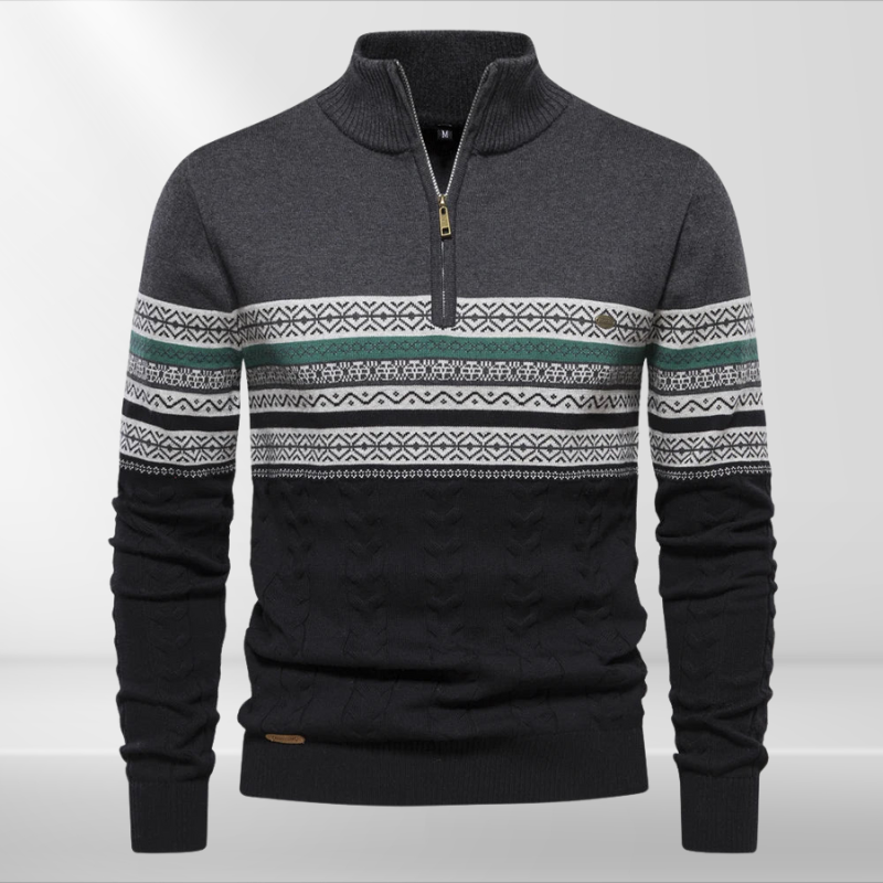 Rudy – Eleganter Retro-Herrenpullover