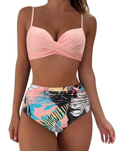 Jesse - Elegantes Bikini-Set mit hoher Taille für Damen