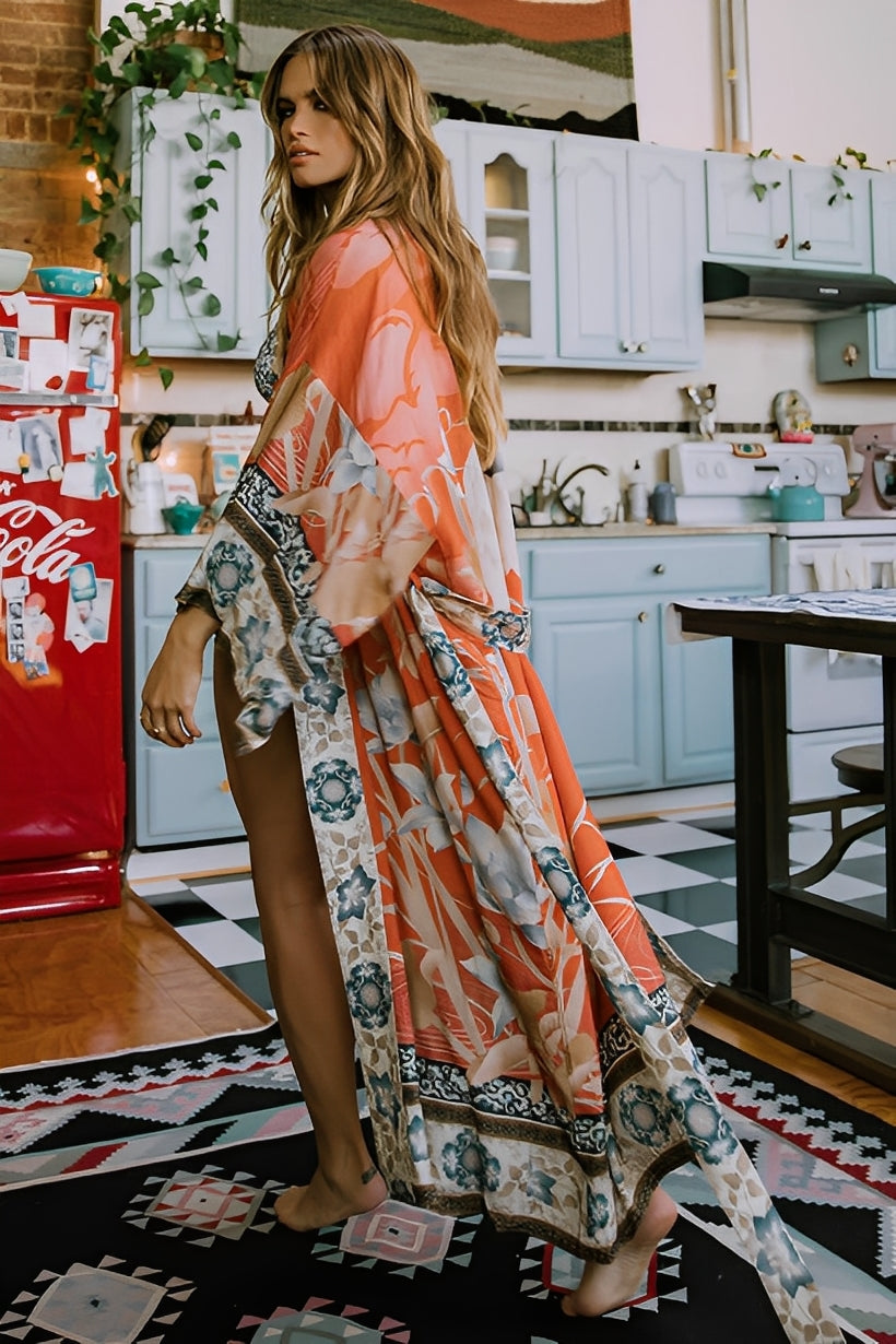 Chantal - Leichtes Kimono-Kleid für Damen
