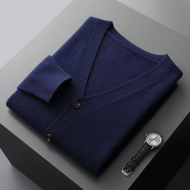 Anton - Moderner Wollcardigan für Herren