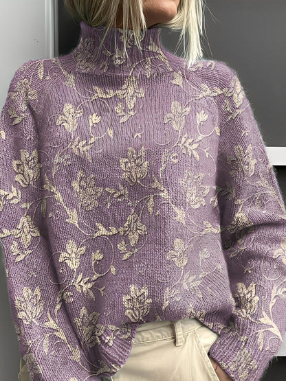 Amy - Eleganter Damen-Rollkragenpullover