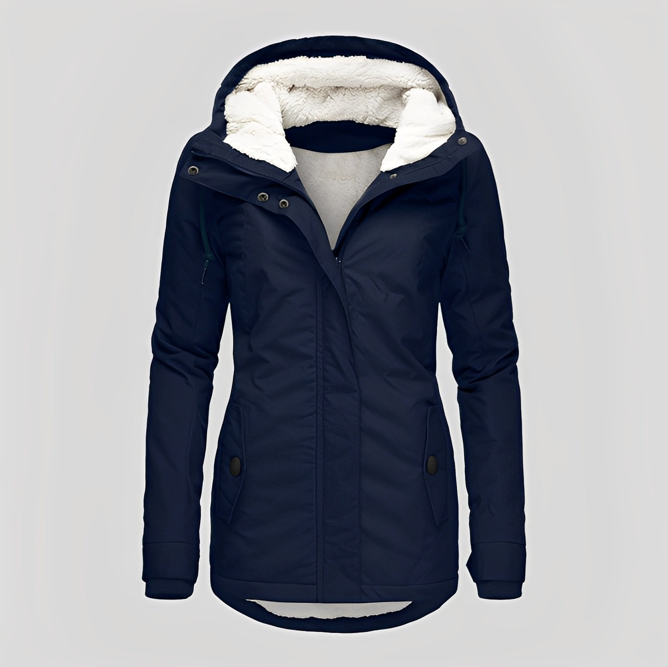 Earleen - Angenehme Damen-Sherpa-Fleecejacke