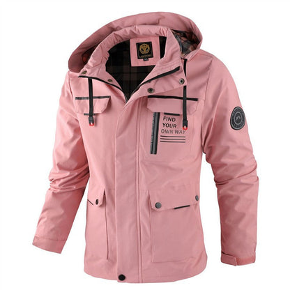 Gabriel - Herren-Winterjacke mit Kapuze, wasserdicht