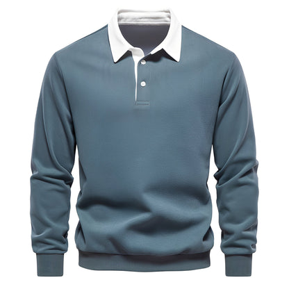 Sonnie - Herren-Langarm-Poloshirt für Komfort