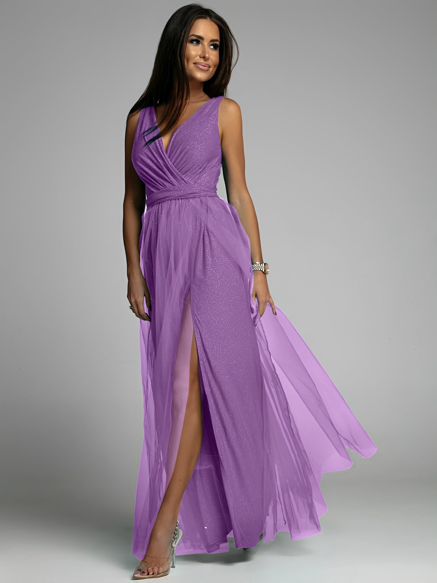 Rachael - Elegantes ärmelloses Kleid für Damen