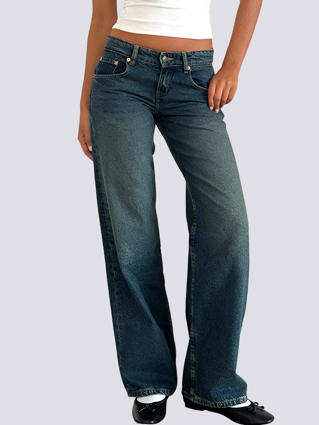 Isabel - Lässige, gerade Jeans für Damen