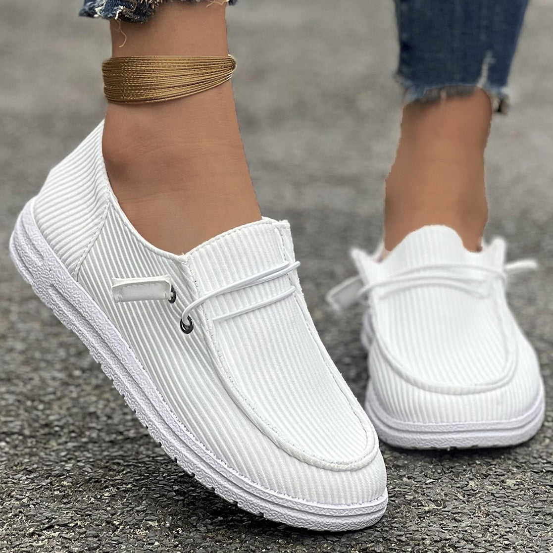 Ellie - Elegante flache Mokassins für Damen