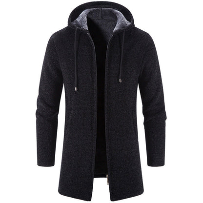 Reginald - Bequeme, warme Fleecejacke mit Kapuze für Herren