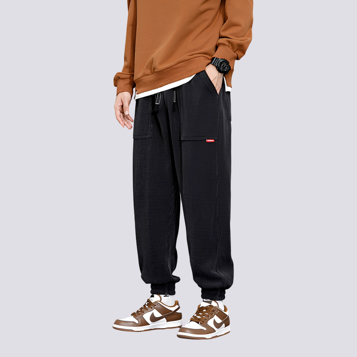 Benji - Lässige Cord-Jogginghose für Herren