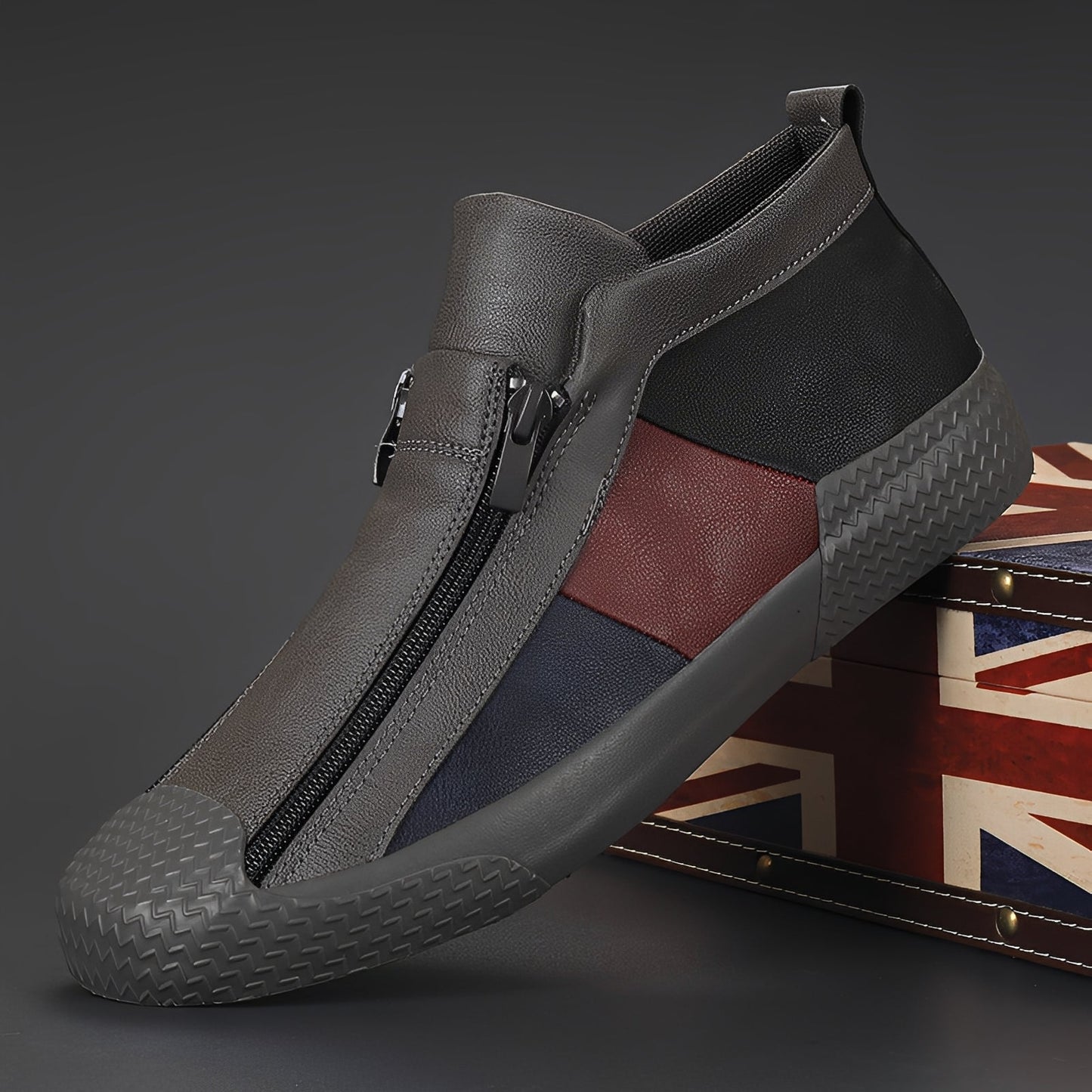 Alex - Elegante Sneaker mit Color-Blocking für Männer