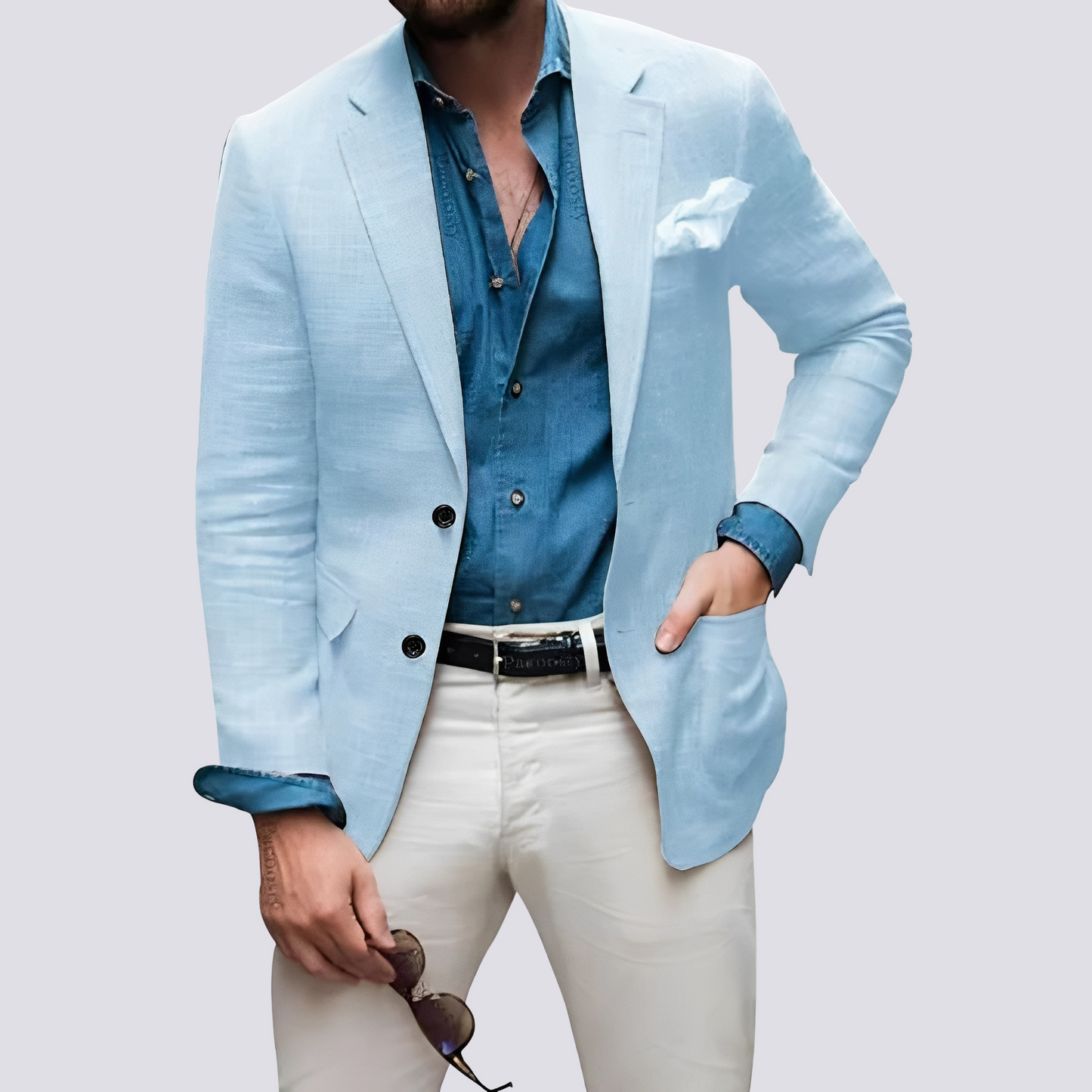 Glenn - Elegante Jacke für Herren mit Knöpfen