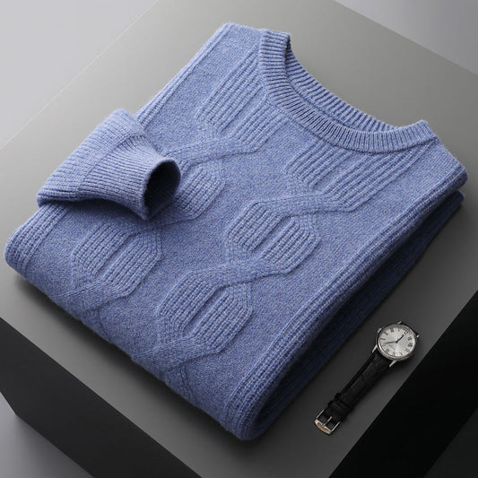 Dylan - Moderne, warme Wollpullover für Männer