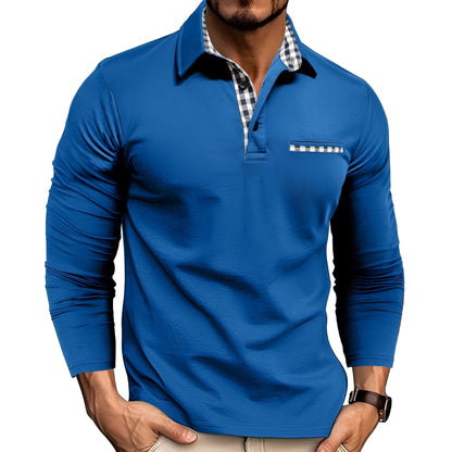 Rupert - Gemütliches Langarm-Poloshirt
