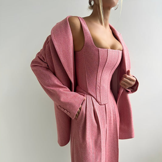 Madeline - Elegantes dreiteiliges Blazer-Set für Damen