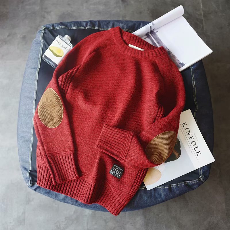 Gibson - Herrenpullover mit Retro-Kragen