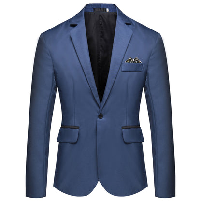 James - Eleganter, maßgeschneiderter Einreiher-Blazer für Herren