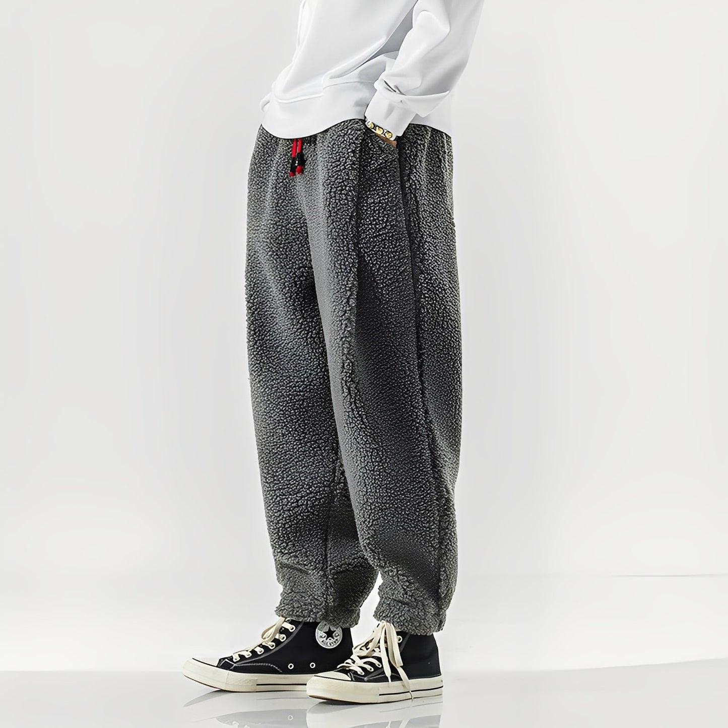 Sanford - Modische Teddy-Fleece-Hose für Herren