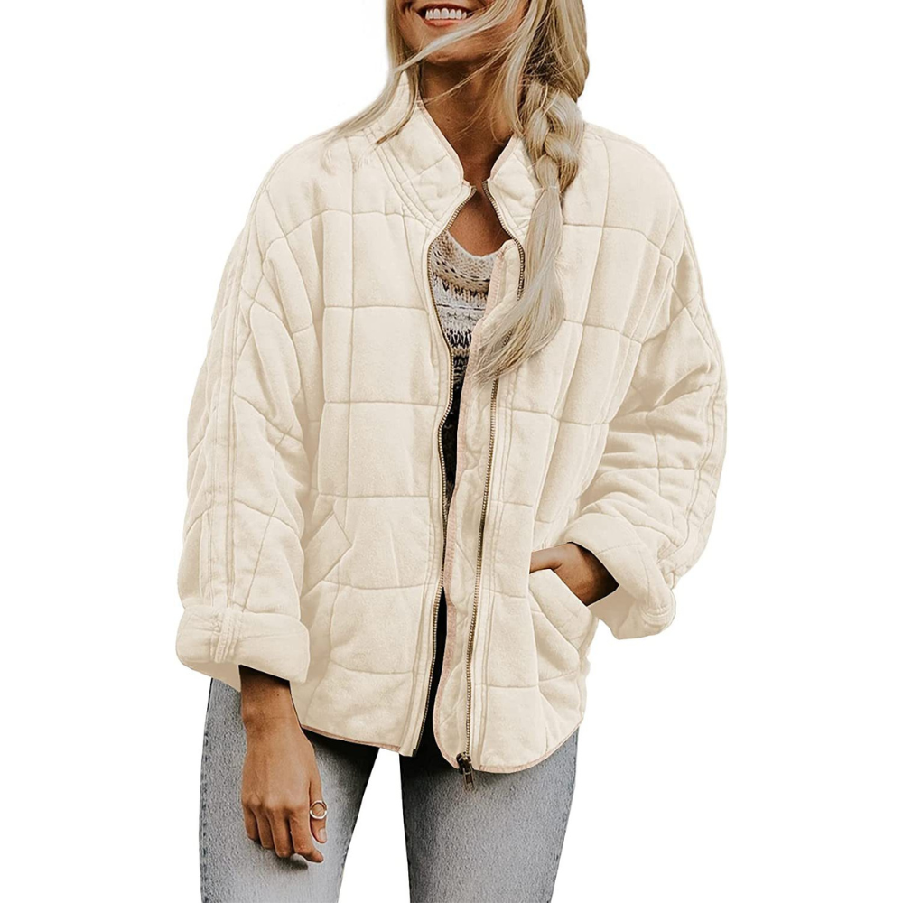 Jordana - Geräumige Daunenjacke mit Taschen für Damen