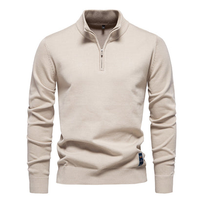 Caelum - Komfortabler Slim-Fit-Strickpullover für Herren